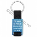 Brelocuri metalice gravate, Fii atent la volan! Brelocuri metalice gravate, Fii atent la volan!